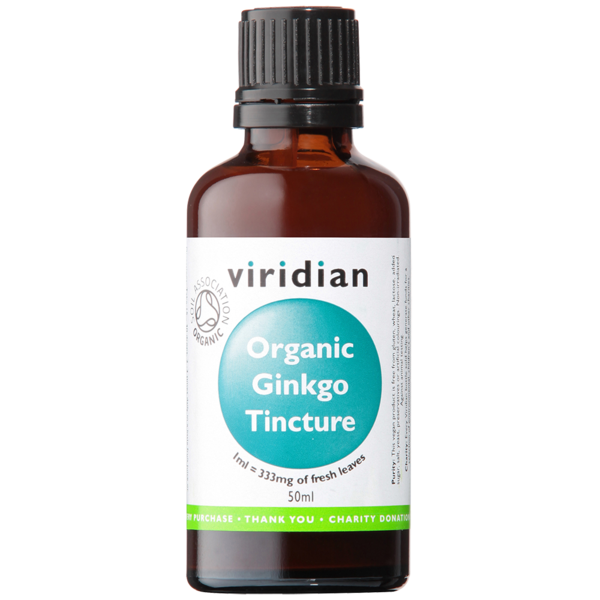 Viridian  Organic Ginkgo biloba