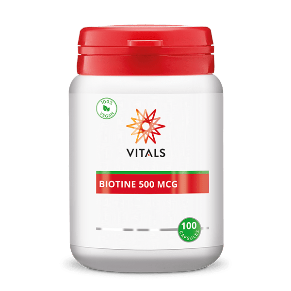 Vitals Biotine 500 mcg 100 capsules