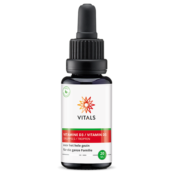Vitals Vitamine D3 druppels 600 druppels