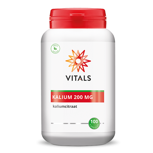 Vitals Kalium 200 mg 100 capsules