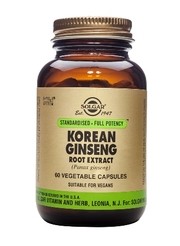 Solgar Ginseng Korean Root Extract (Gestandaardiseerd Full Potency)