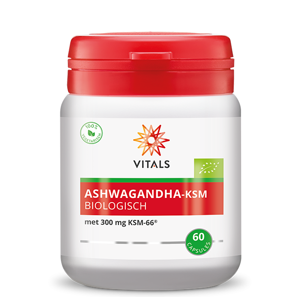 Vitals Ashwagandha Biologisch 60 capsules