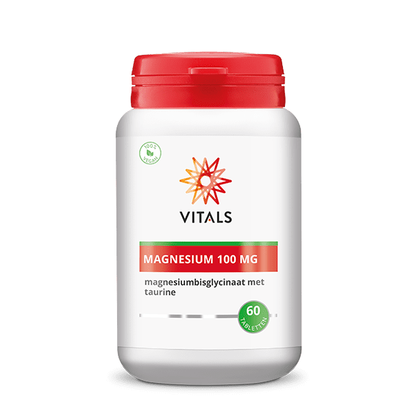 Vitals Magnesium 100 mg 60 tabletten