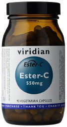 Viridian Ester-C 550mg 90 capsules