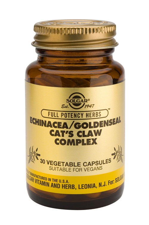Solgar Echinacea/Cat's Claw(30 caps)