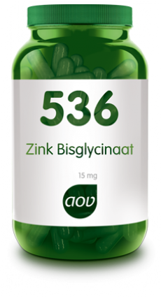 AOV 536 Zink Bisglycinaat (15 mg)