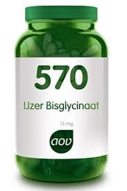 AOV 570 IJzer Bisglycinaat 15 mg 