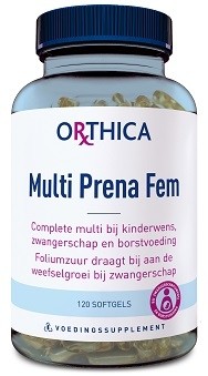 Orthica Multi Prena Fem 120 softgels