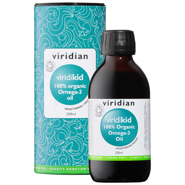 Viridian Organic ViridiKid Nutritional Blend Oil