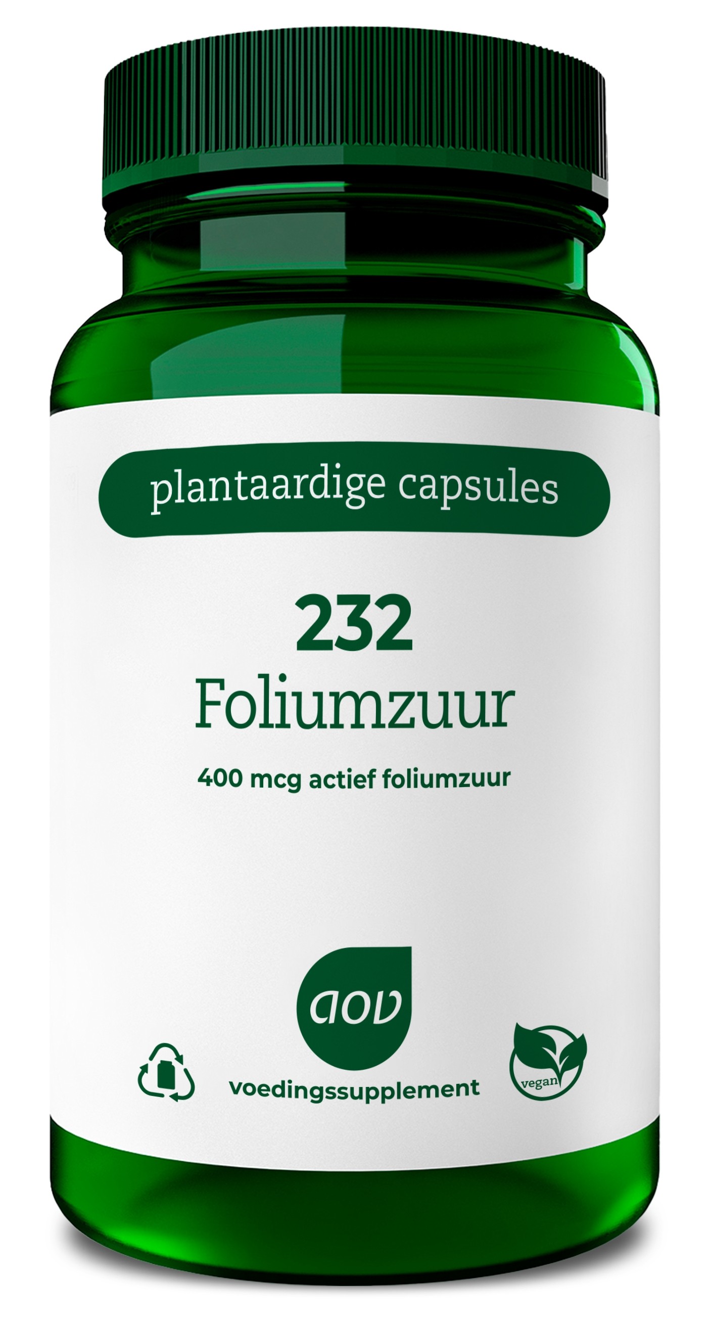 AOV 232 Foliumzuur 400 mcg 60 vegacaps
