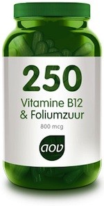 AOV 250 Vitamine B12 plus Foliumzuur
