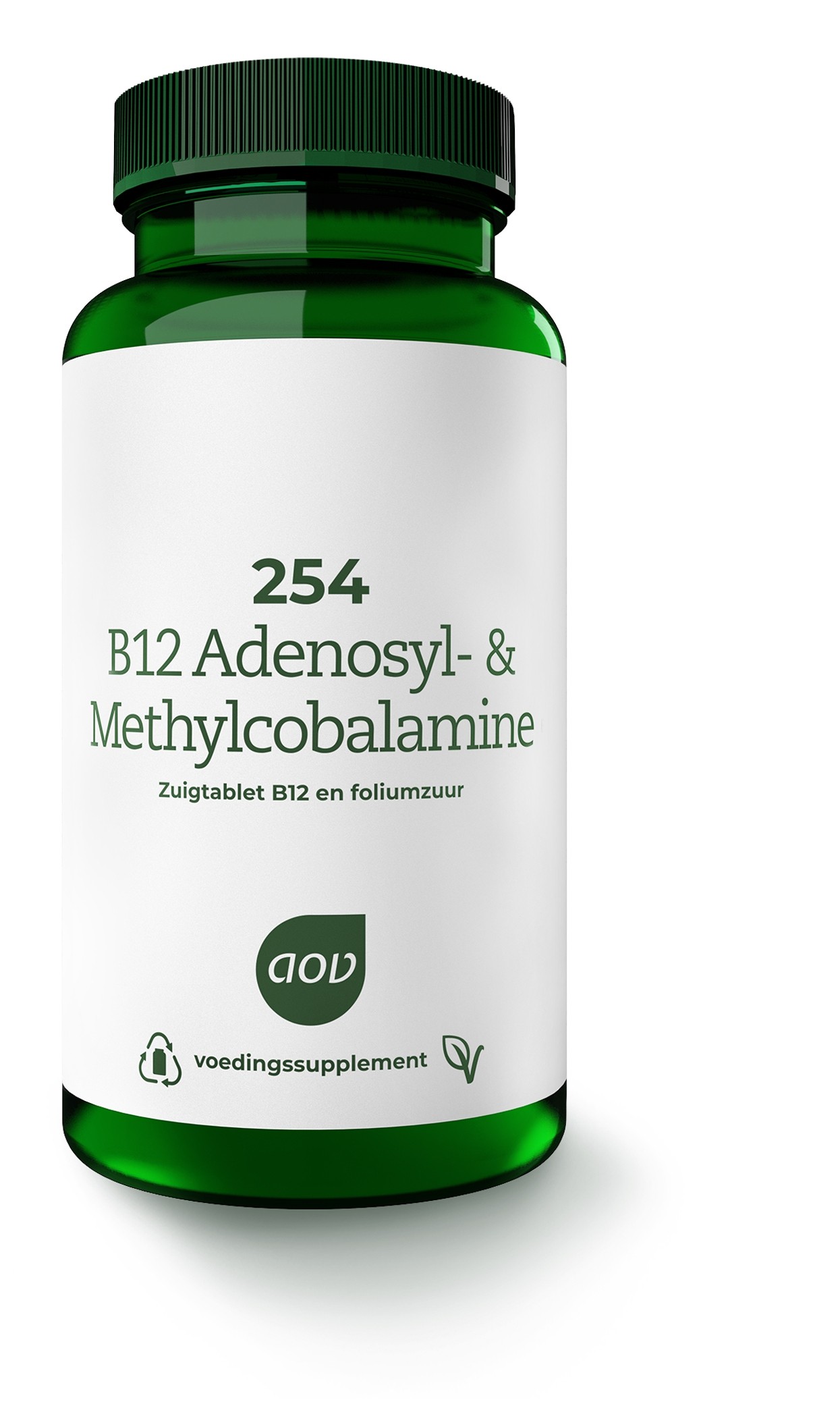 AOV 254 B12 Adenosyl- & Methylcobalamine 120 zuigtabletten