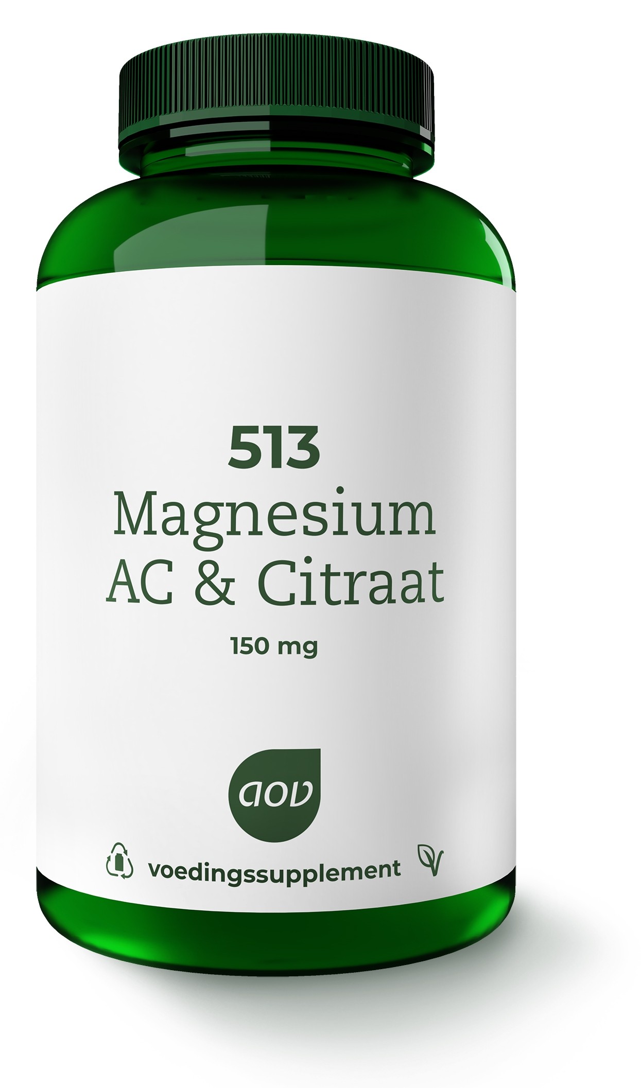 AOV 513 Magnesium Bisglycinaat & Citraat 180 tabletten