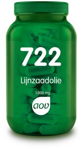 AOV 722 Lijnzaadolie 1000 mg