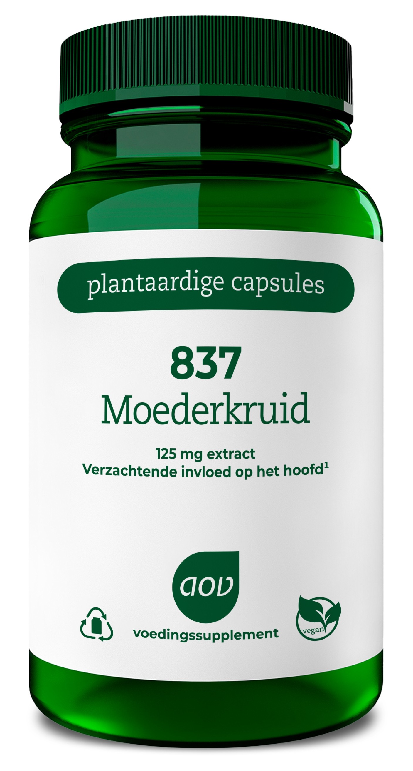 AOV 837 Moederkruid 60 vegacaps