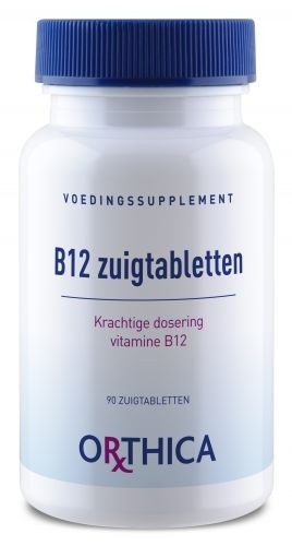 Orthica B12 zuigtabletten 90 tabletten