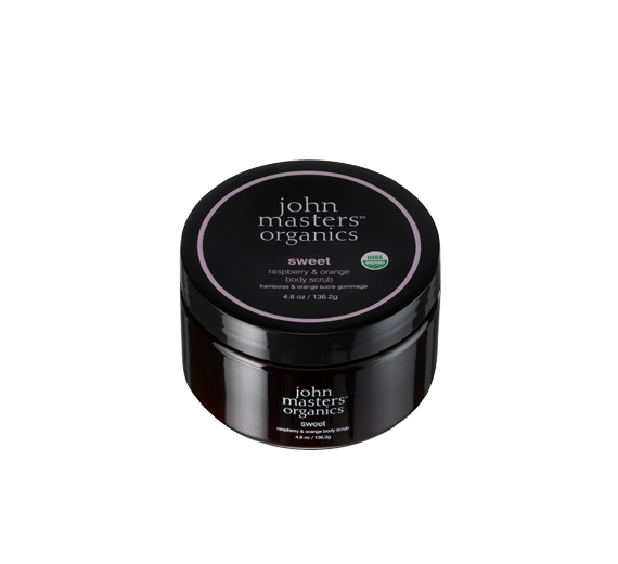 John Masters Organics sweet raspberry & orange body scrub