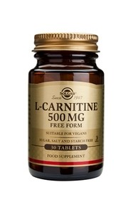 Solgar L-Carnitine 500 mg (60 tabletten)