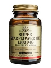 Solgar Super Starflower Oil 1300 mg (300 mg GLA) (Koudgeperst)