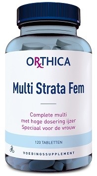 Orthica Multi Strata Fem 120 tabletten