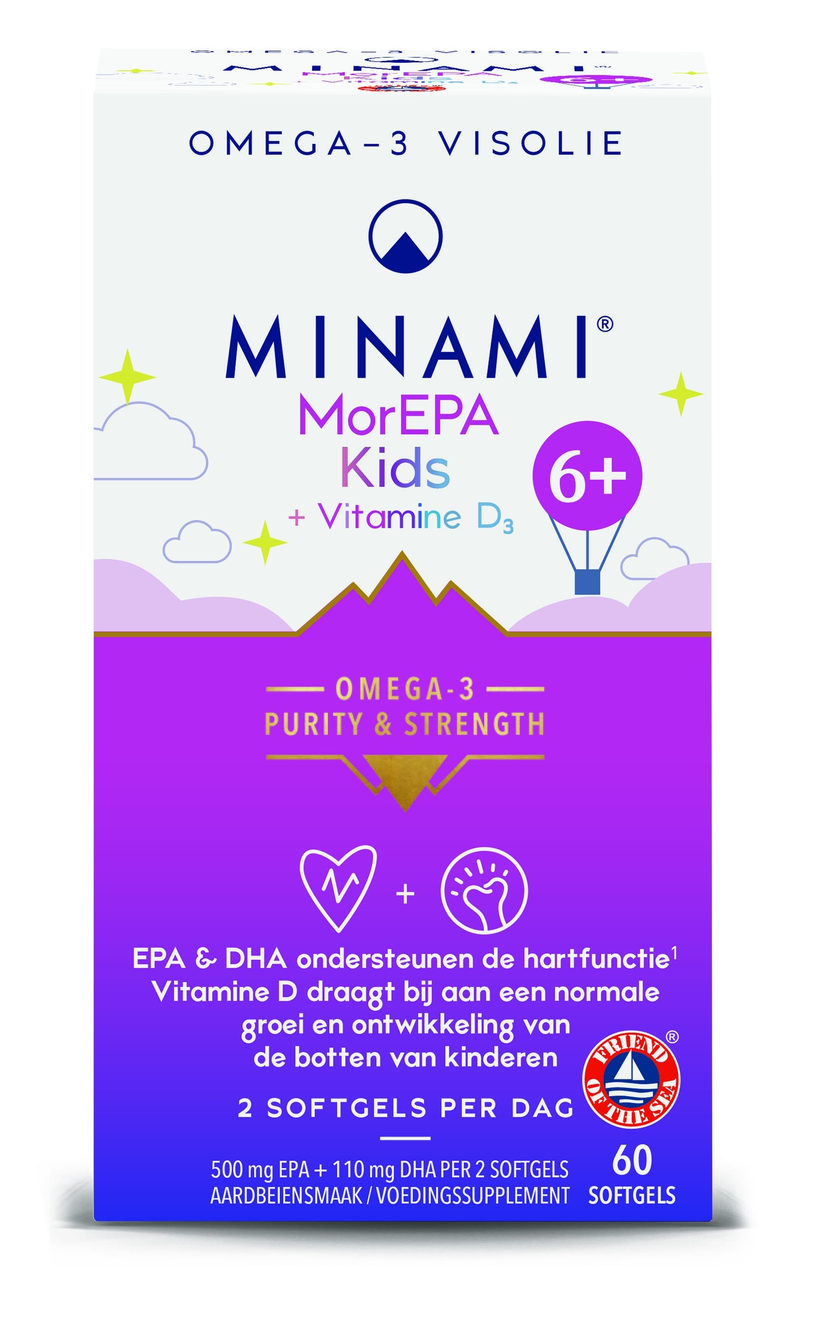 Minami MorEPA Kids 60 softgels