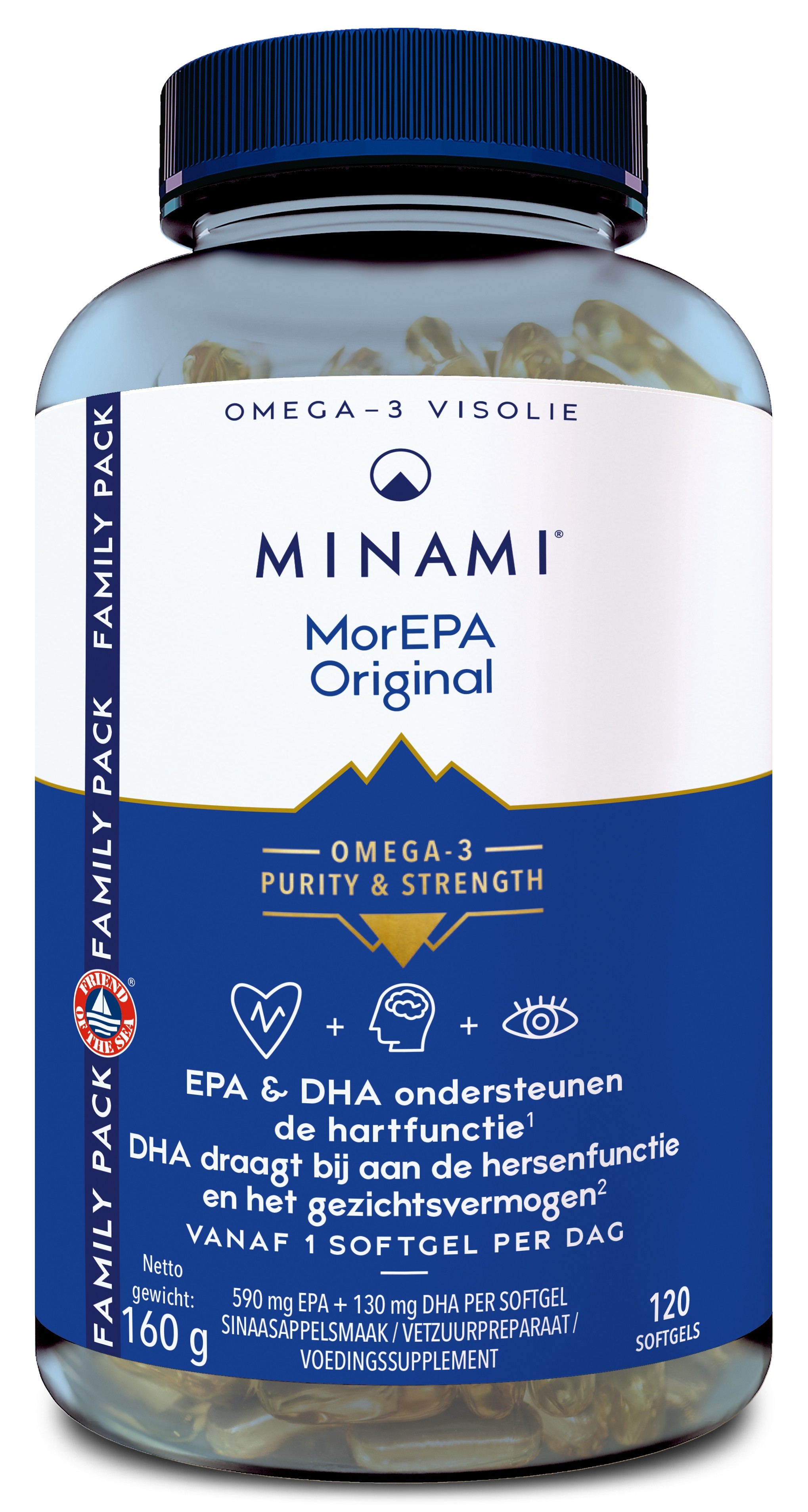 Minami MorEPA Original 120 softgels