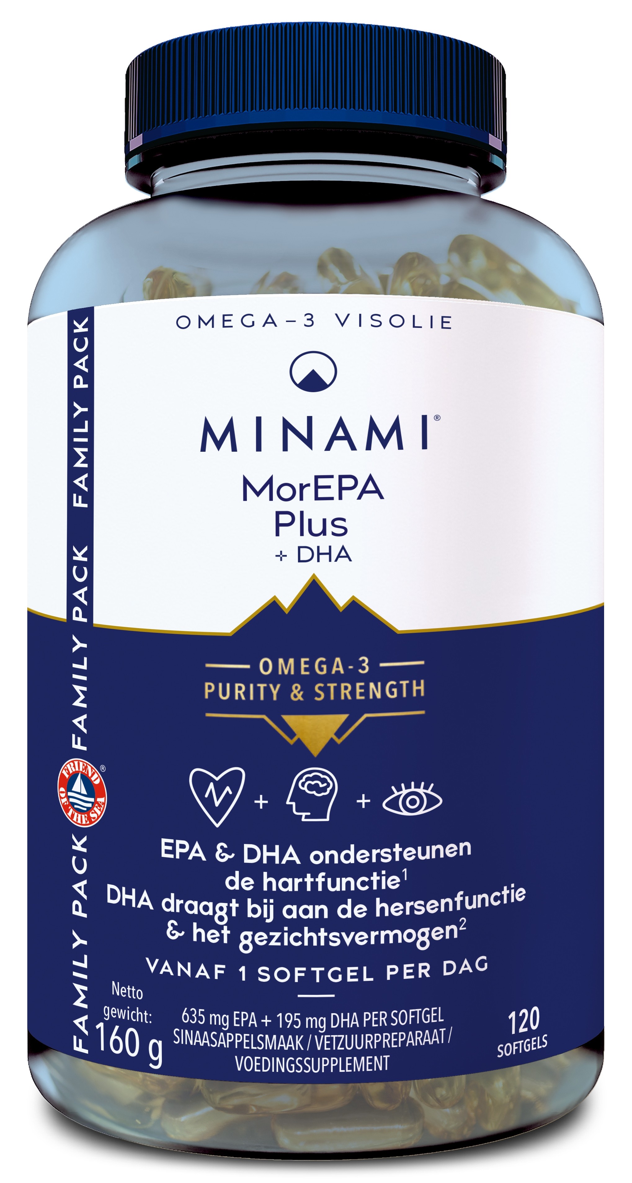 Minami MorEPA Plus 120 softgels
