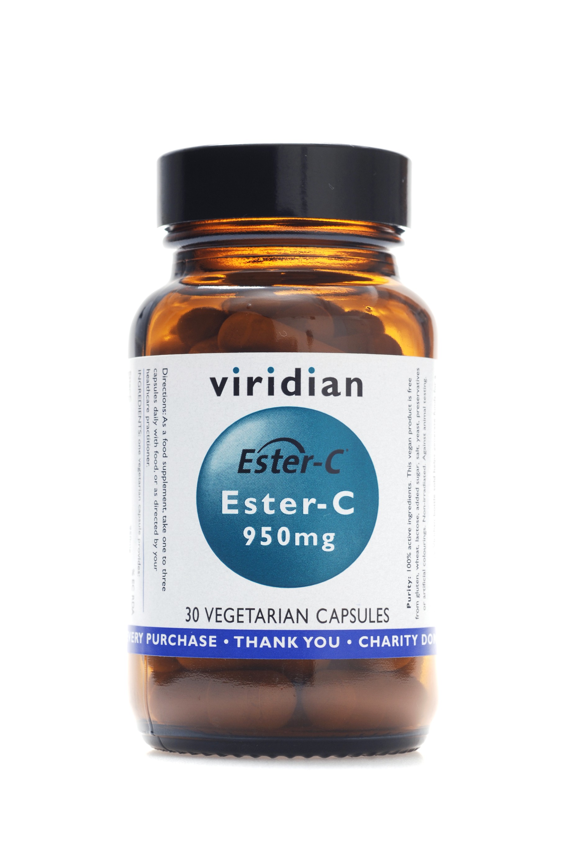 Viridian Ester C 950mg 120 capsules