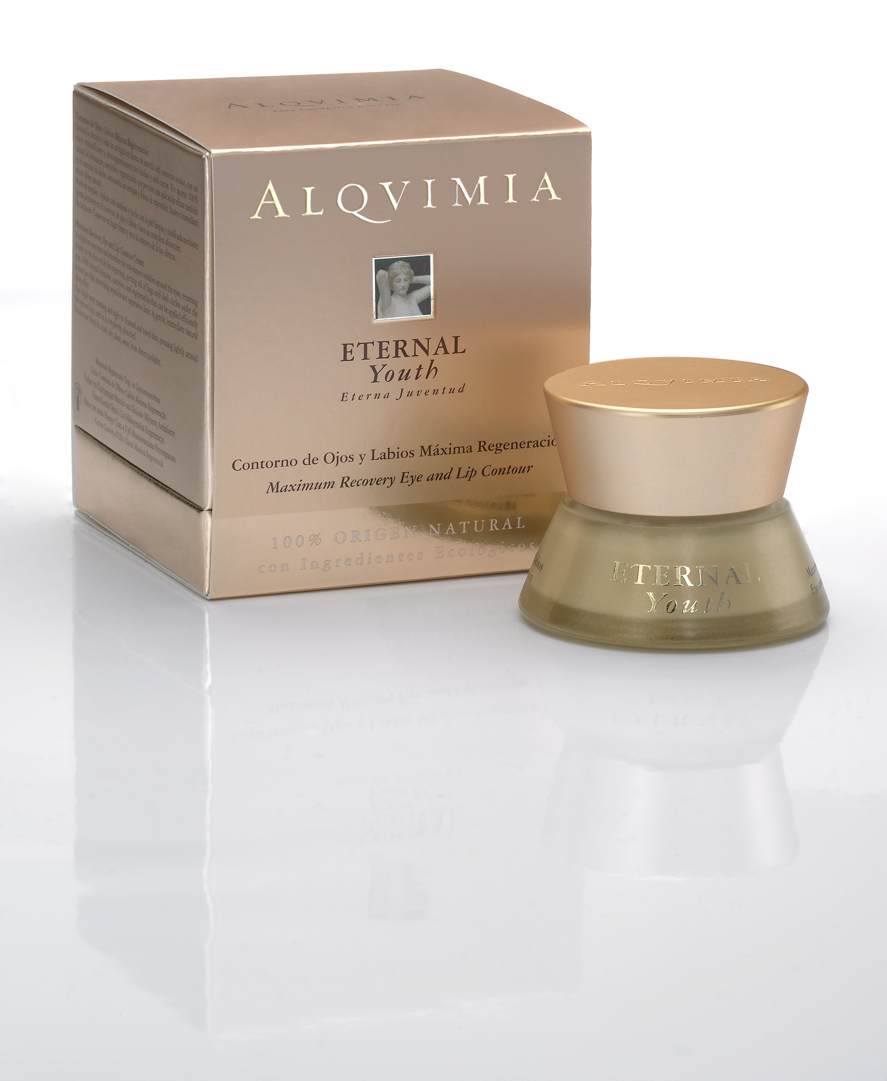 Alqvimia Eternal youth eye and lip contour cream 15 ml