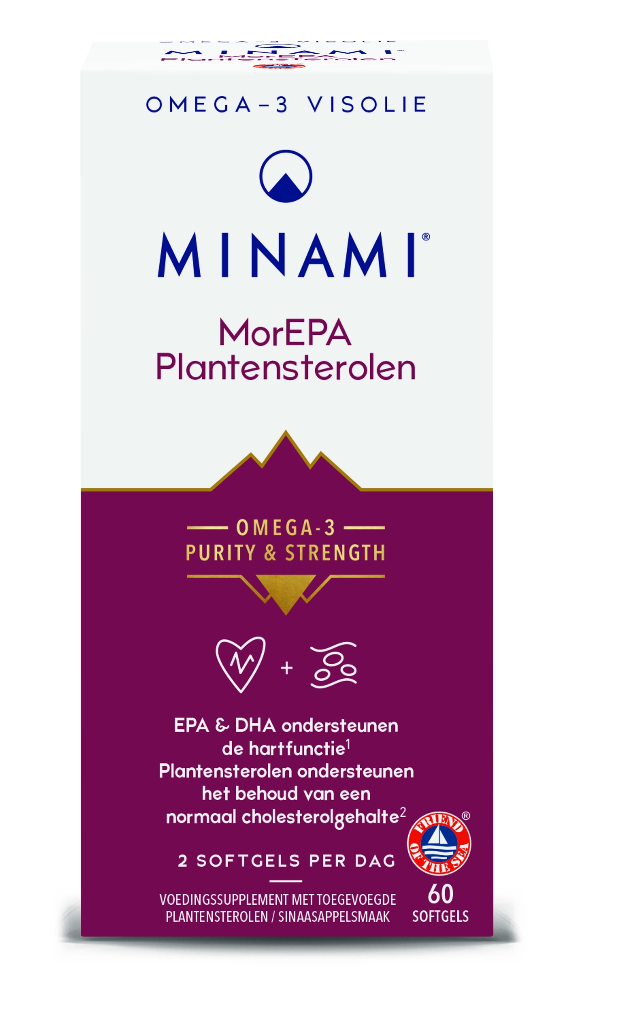 Minami MorEPA Plantsterolen 60 softgels