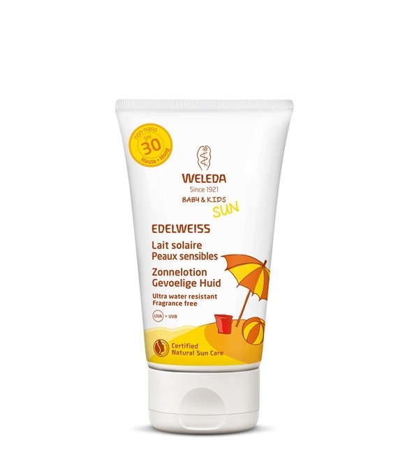 Weleda Edelweiss Zonnelotion Gevoelige Huid SPF30