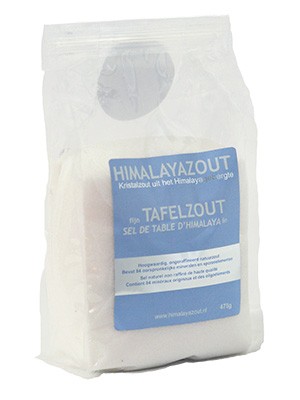 Himalayazout Tafelzout Wit Gemalen(navulling) 475gr