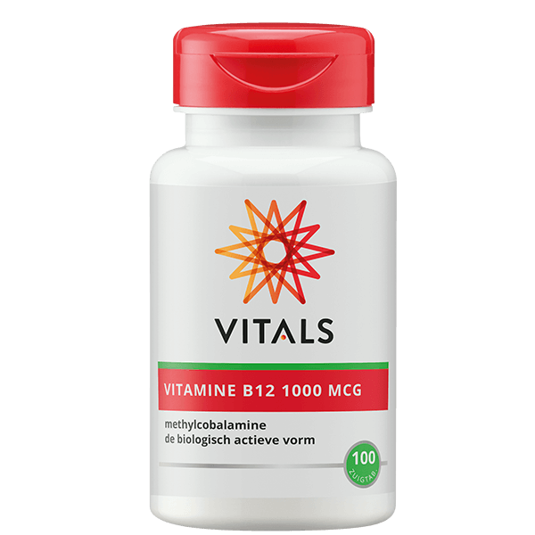 Vitals Vitamine B12 1000 mcg 100 zuigtabletten