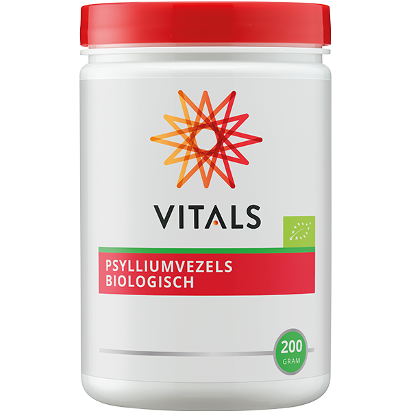 Vitals Psylliumvezels Biologisch 200 gram 