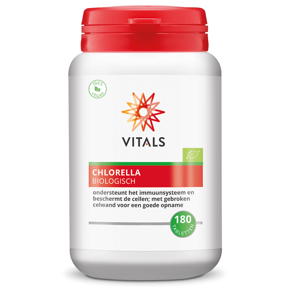 Vitals Chlorella Biologisch 180 tabletten