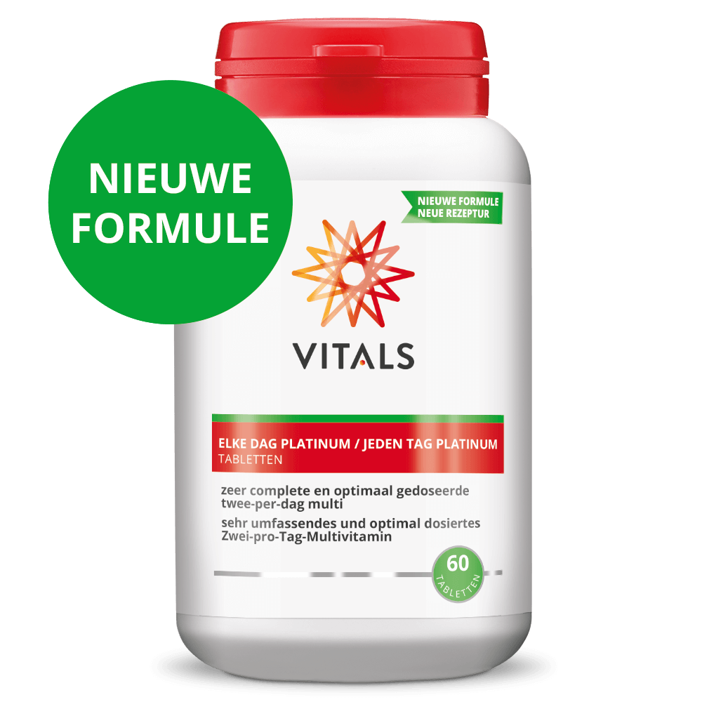 Vitals Elke Dag Platinum 60 tabletten