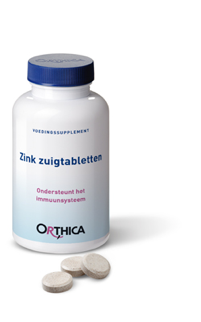 Orthica Zink zuigtabletten