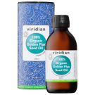 Viridian Organic Golden Flaxseed Oil