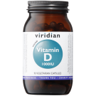 Viridian Vitamin D2 (Vegan) 1000 IU (25 µg) 30 capsules