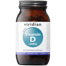 Viridian Vitamin D2 (Vegan) 1000 IU (25 µg) 90 capsules