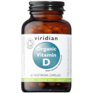 Viridian Organic Vitamin D2 (Vegan) 400 IU (10µg) 60 capsules