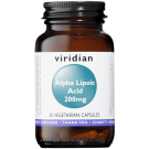 Viridian Alpha Lipoic Acid 200 mg 30 Capsules