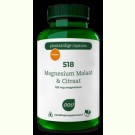 AOV 518 Magnesium Malaat & Citraat 90 vegacaps