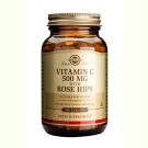 Solgar Vitamin C with Rose Hips 500 mg (100 tabletten)