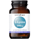 Viridian L-Lysine 500 mg  30 Capsules